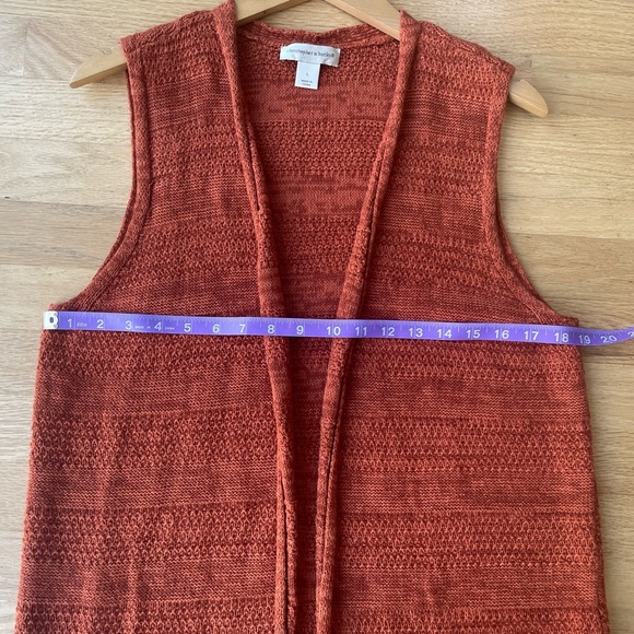 Christopher & Banks Sweater Cardigan Vest Size Large - Picture 7 of 7